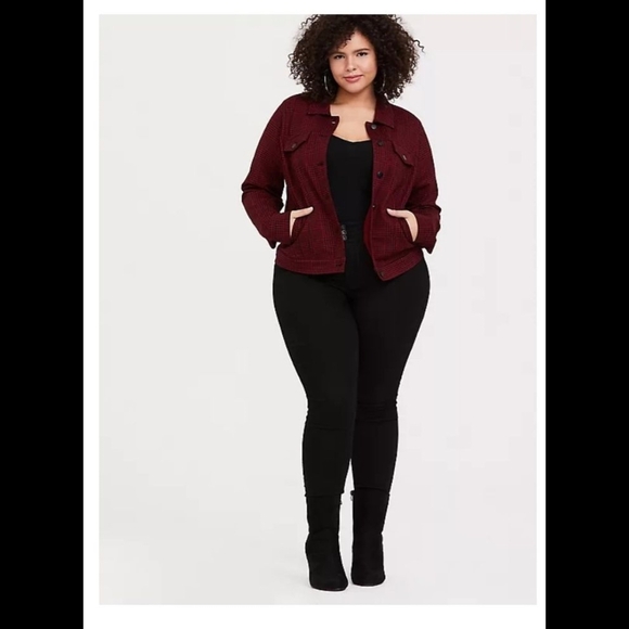 Torrid Ponte Jacket - Picture 2 of 4
